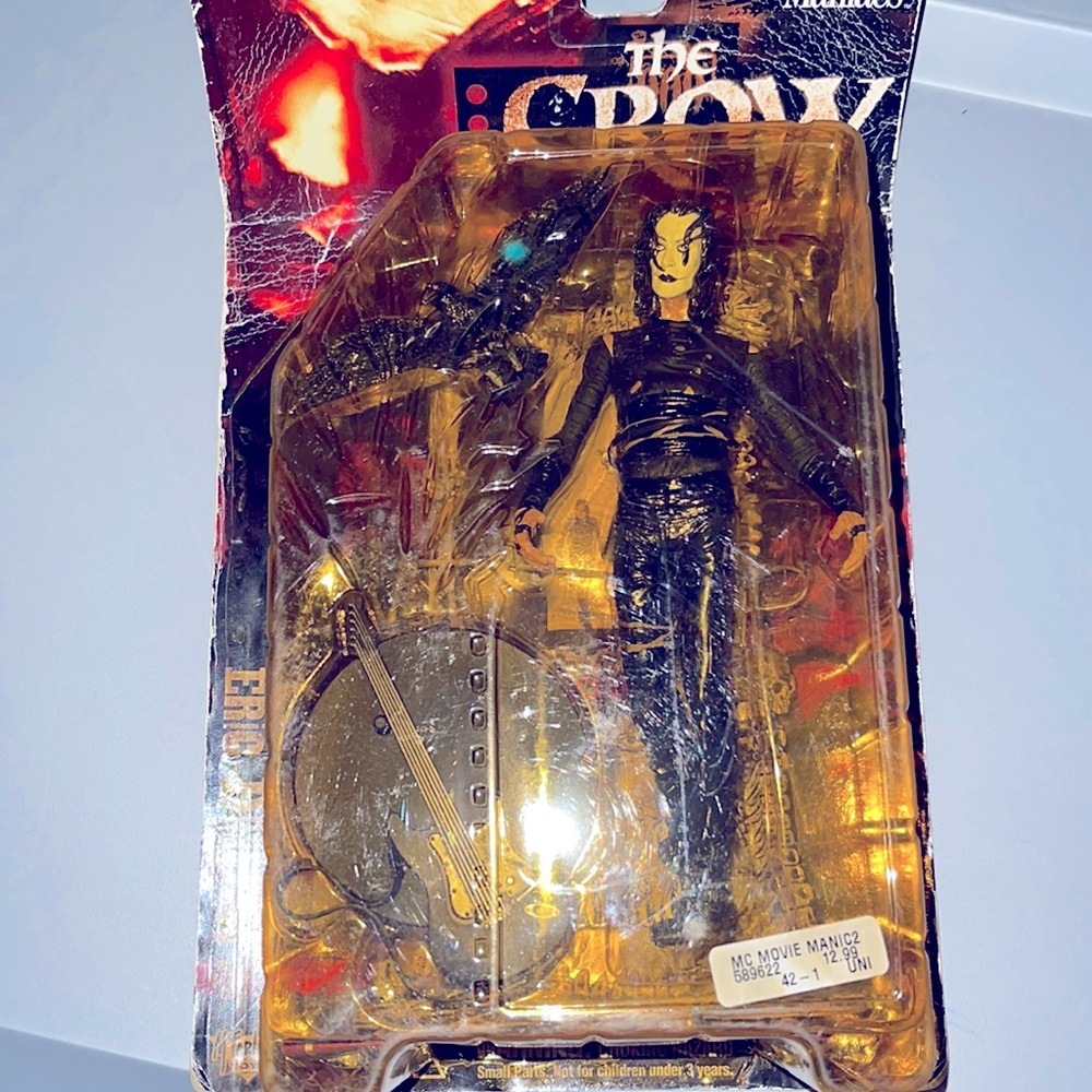 The Crow Eric Draven Figure - Movie Maniacs McFarlane 1999